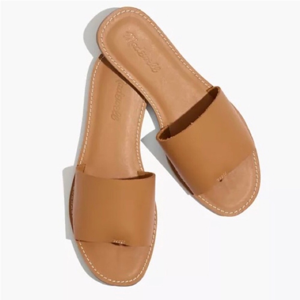 Madewell Boardwalk Slide Sandal, 9 NEW